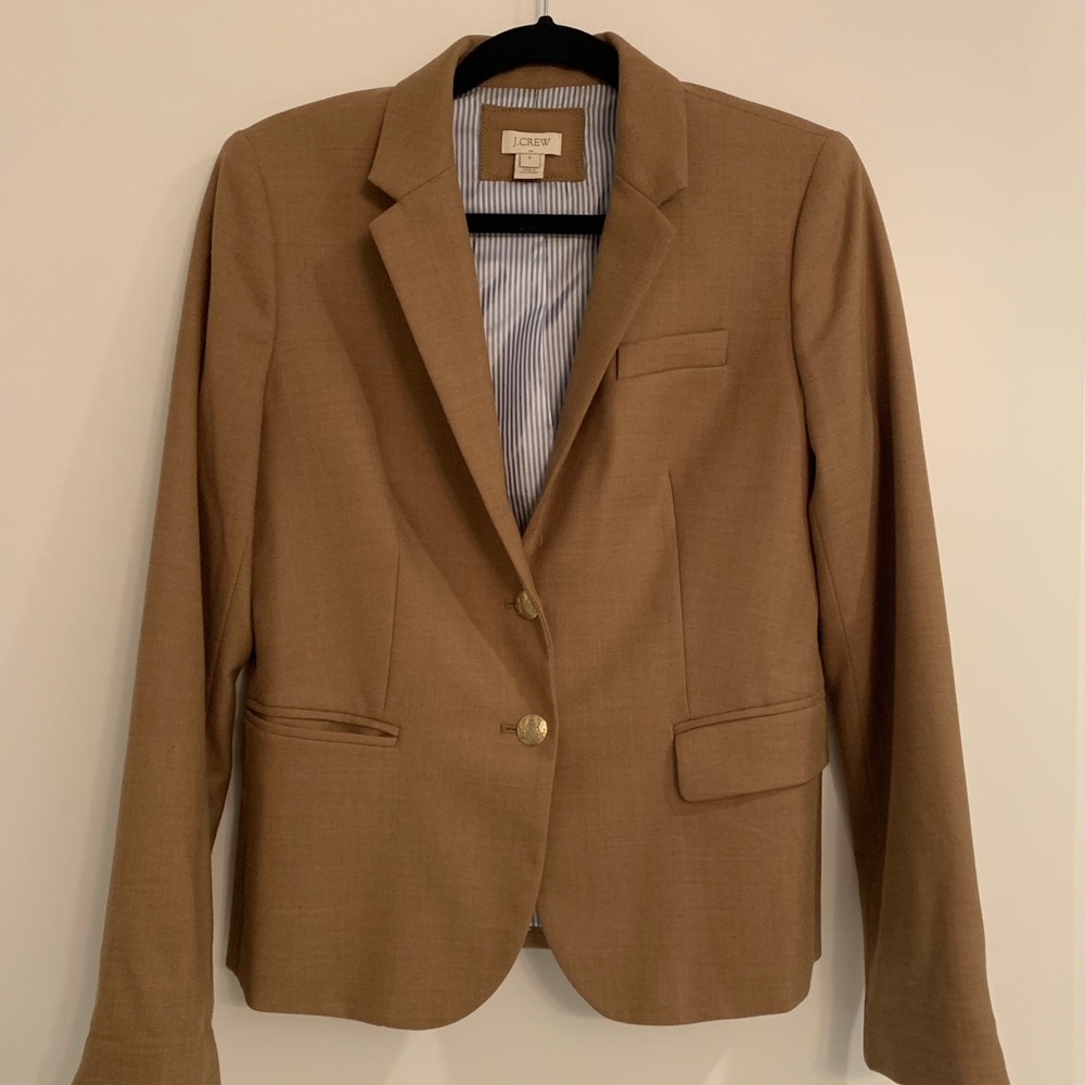 JCrew Factory Camel Blazer